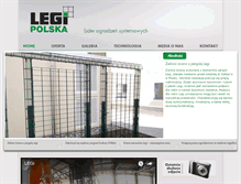 Tablet Screenshot of legi-polska.pl